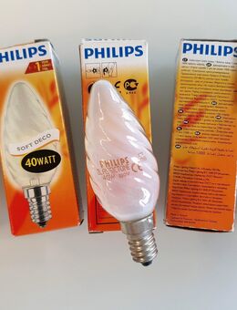 5x PHILIPS Glühbirne Glühlampe Soft Deco 40W matt E14 Sockel - Koblenz Zentrum