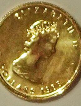 Kanada – Maple Leaf – 5 Dollar Goldmünze – 1988 - Kämpfelbach