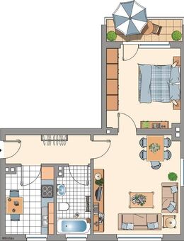 2-Zimmer-Wohnung in Eschweiler - Eschweiler