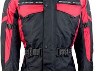 roleff Motorradjacke Reno mit Protektoren, 4 Taschen, 3 Belüftungslöcher