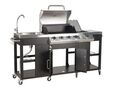 Gasgrill BBQ GRILLWAGEN Küche Grillküche Gartengrill Outdoorküche Außenküche Küchenwagen Waschbecken Set253232 in 42105