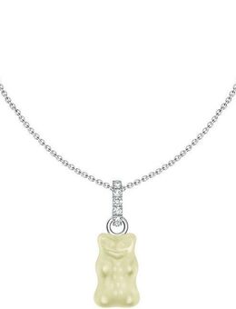 THOMAS SABO Kette mit Anhänger THOMAS SABO x HARIBO Schmuck: Kette mit Goldbär, mit Kristallglas, Zirkonia (synth)