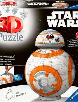 Ravensburger 3D-Puzzle Star Wars BB-8, 99 Puzzleteile, Made in Europe