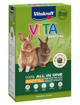 VITA Special Adult Zwergkaninchen - 3 x 600 g