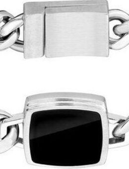 BOSS Armband ODELL, 1580650M, mit Onyx