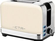 eta Toaster STORIO ETA916690040, 2 kurze Schlitze, 980 W, 7 Bräunungsstufen