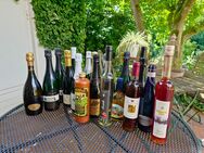 21 Flaschen Sekt, Wein, Prosecco, Likör zum Tausch gegen Mineralwasser - Uelzen Zentrum