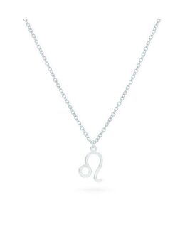 Beka&Bell Kette mit Anhänger 925-Sterling Silber Glänzend 42cm Löwe