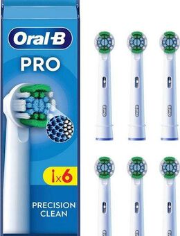 Oral-B Aufsteckbürsten Pro Precision Clean, X-förmige Borsten