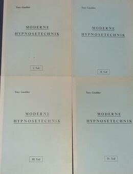 Moderne Hypnosetechnik Teil 1-4 - Nürnberg