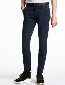 LINDBERGH Chinohose (2-tlg) mit Gürtel und Stretch
