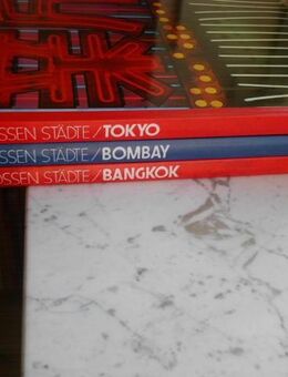 Bangkok, Bombay, Tokyo, Bildbände, Time Life "Die grossen Städte", 3 Bücher zus. 3,- - Flensburg