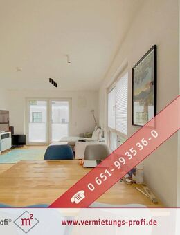 Barrierefreie Traumwohnung mit Moselblick im 2.OG- Helle, moderne 2 ZKB Wohnung mit großem Balkon in bester Lage! - Trier