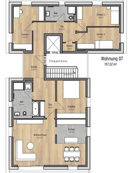 Exklusive 5 Zimmerwohnung mit 2 Dachterrassen in Bestlage von Dresden, KfW40, Aufzug, Photovoltaikanlage uvm. - Dresden