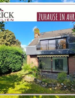 Zuhause mit Garten und Platz für die Familie: Doppelhaushälfte mit Dachstudio in ruhiger Sackgasse! - Ahrensburg