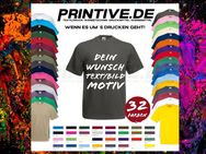 T-Shirt bedrucken mit Foto , Logo, Text oder Wunschmotiv - Herten Zentrum