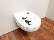 ADOB WC-Sitz Roter Ballon, Absenkautomatik, abnehmbar