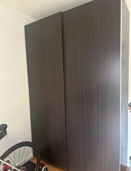 Ikea Pax wardrobe (dark brown, sliding doors) - Berlin Mitte
