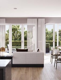 *Familienfreundliche 4-Zimmer-Neubauwohnung mit eigenem Garten* - München
