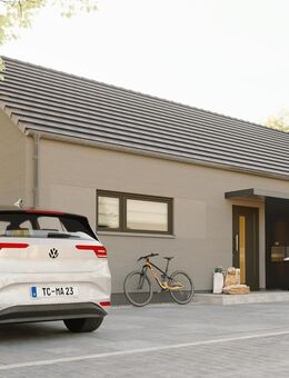 Bungalow überdachte Terrasse, massiv gebaut, Preis inkl. Grundstück - Osburg