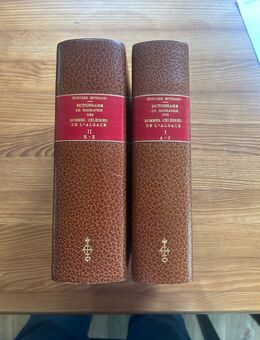Dictionnaire de Biographie des hommes celebres de l´Alsace Band 1+2 - Hannover