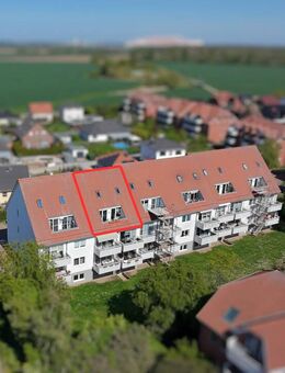 Kapitalanlage mit Potenzial: Vermietete 4-Zimmer-Maisonette-Wohnung inkl. Balkon und Parkplatz in Glindenberg bei Magdeburg! - Wolmirstedt