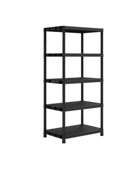 6x Kunststoffregal XL-120 Schwarz 187 cm x 120 cm x 40 cm #L326 - Birkenfeld (Baden-Württemberg)