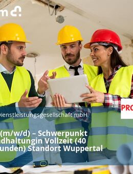 Architekt (m/w/d) – Schwerpunkt Bauinstandhaltungin Vollzeit (40 Wochenstunden) Standort Wuppertal - Wuppertal