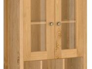 Home affaire Hängeschrank Vili Badezimmerschrank, mit Glastüren, Breite 60 cm, aus Massivholz