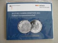 20 Euro Polierte Platte Silbermünze \"FUSSBALL-EUROPAMEISTERSCHAFT 2020\" Hamburg - Bremen