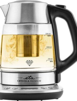 eta Wasser-/Teekocher CRYSTELA PREMIUM ETA915390000, 2200 W, stufenlose Temperatureinstellung und KEEP WARM Funktion