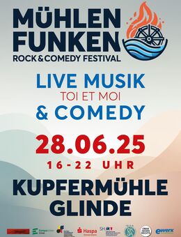 Mühlenfunken Musik & Comedy Festival - Glinde