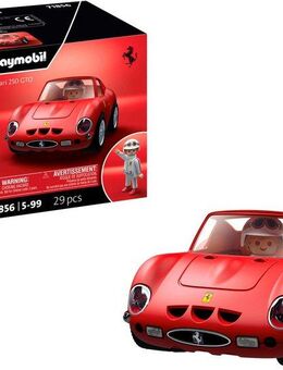 Playmobil® PLAYMOBIL X Ferrari 250 GTO (71856), Cars Konstruktions-Spielset, (29 St), Made in Europe