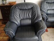 Lederecksofa und Sessel - Dortmund Husen