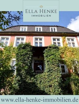 Stilvolle, große Stadtvilla zum Modernisieren mit viel Charme + schönem Garten... - Helmstedt