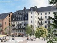 ERSTBEZUG + Schöne Terrassenwohnung - 2-Zimmer - in der Alten Baumwolle! Großzügiges Wohnzimmer+ offene Küche mit EBK + Fußbodenheizung - Flöha