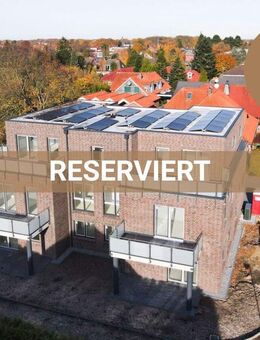 NEUBAU KfN mit QNG! 2-Zimmer-Obergeschosswohnung mit Dachterrasse und Aufzug in zentraler Lage! - Schortens