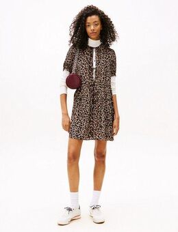 Tommy Jeans A-Linien-Kleid TJW TIE DETAIL MINI DRESS