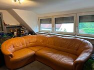 Karamell Braune Leder Couch - Nürnberg