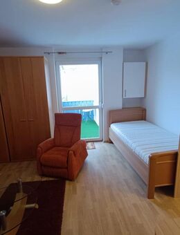 Kapitalanlage! Betreutes Wohnen! Schönes 1-Zimmer-Apartment mit Balkon in Plößberg zu verkaufen! - Plößberg