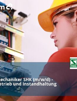 Anlagenmechaniker SHK (m/w/d) - Anlagenbetrieb und Instandhaltung - Karlsruhe