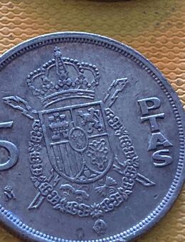 Münze Münzen Umlaufmünze Spanien 5 Pesetas 1984 - Alzey