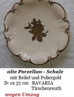schöne, alte Porzellanschale von BAVARIA Tirschenreuth - Nürnberg