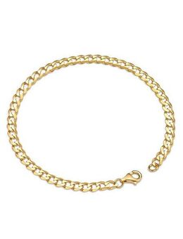 Firetti Goldarmband Schmuck Geschenk Gold 333 Panzerkette Armkette, Made in Germany