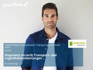 Disponent (m/w/d) Transport- und Logistikdienstleistungen - Ismaning