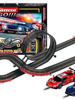 Carrera® Autorennbahn Carrera GO!!! GT Powerplay (Streckenlänge 4,9 m)
