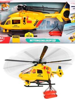 Dickie Toys Spielzeug-Hubschrauber ADAC Rettungshelikopter, mit Licht und Sound