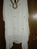 Neu Juicy Paris Kleid Kaftan Gr.L/XL Steine Viscose in 97616