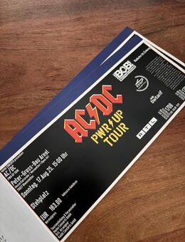 2 Tickets ACDC Karlsruhe - Minfeld
