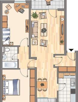 3-Zimmer-Wohnung in Dortmund Scharnhorst - Dortmund